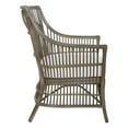 thumbnail image 3 of Maui Chair with Cream Cushion and Gray Washed Rattan Frame, 3 of 7