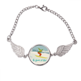 thumbnail image 1 of Pulsera de esqui invierno deporte ilustración pulsera alas de Angel, 1 of 3