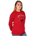 thumbnail image 4 of Olive Oyl Living Carefree Cute Popeye Women's Long Sleeve T Shirt Brisco Brands M, 4 of 6