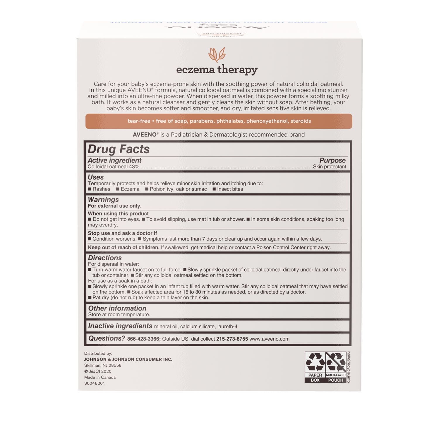 Aveeno Baby Soothing Baby Bath Treatment