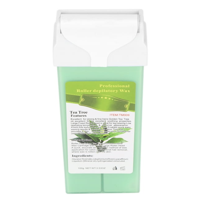 Rouleau de Cire à Bille, Rouleau de Cire Dépilatoire Longue Tenue Doux et Sûr 100 g pour Usage Domestique