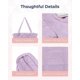 thumbnail image 3 of Tote Bag for Women, Large Tote Bag with Zipper, Quilted Puffer Bag Gym Bag for Women Handbag for Travel Work, 3 of 4