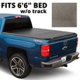 thumbnail image 2 of Leer 630173 6 ft. 6 in. Latitude Soft Tri-Fold Truck Bed Tonneau Cover Without Track for 2014 Up Toyota Tundra, 2 of 2