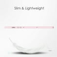 thumbnail image 2 of Case for Samsung Galaxy Tab S10 Plus 12.4" 2024 with [S Pen Holder], [Tri-Fold Flip Kickstand] Shockproof Protective Transparent Clear Back Tablet Cover with Auto Wake/Sleep, Rosegold, 2 of 8