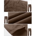 thumbnail image 2 of Matchstick Men's Vintage Slim Fit Straight Chino Casual Pants, 2 of 7