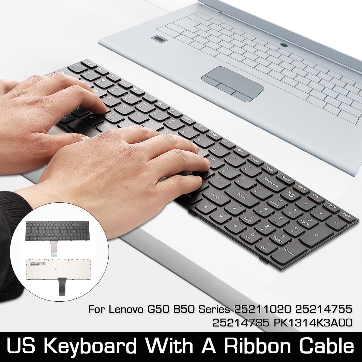 25214785 Lenovo G50 B50 Series US Keyboard 