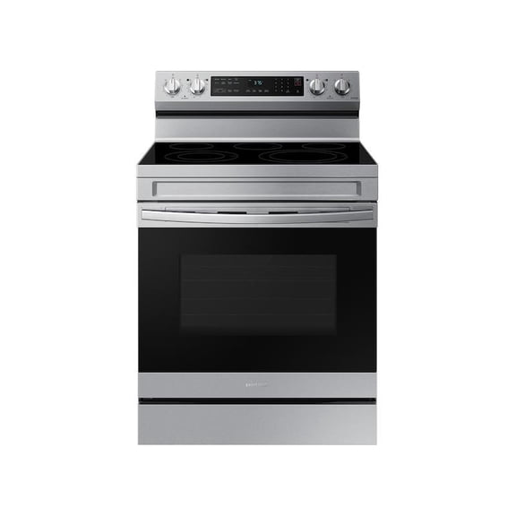 Samsung NE63A6511SS 6.3 Cu. ft. Stainless Smart Freestanding Electric Range - New