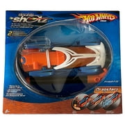 Hot Wheels Double Shotz Dragsterz Firebolt F15 Blue & Orange Race Car Vehicle