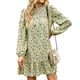 thumbnail image 1 of Vestido dulce, vestido de mujer, vestido casual de moda, vestido de moda, vestido con estampado floral, experiencia incomparable, 1 of 6