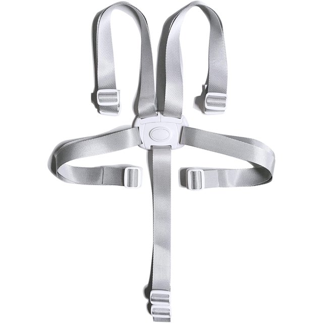 Correas de seguridad para trona, arnés de seguridad convertible de 5 puntos para trona Silla/cochecito/carriola (2 piezas)