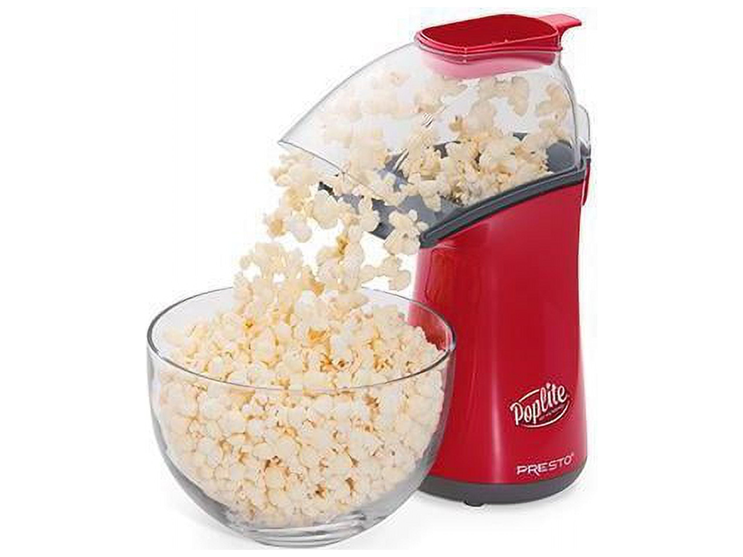  Presto 04867 Poplite Hot Air Popcorn Popper - Built-In