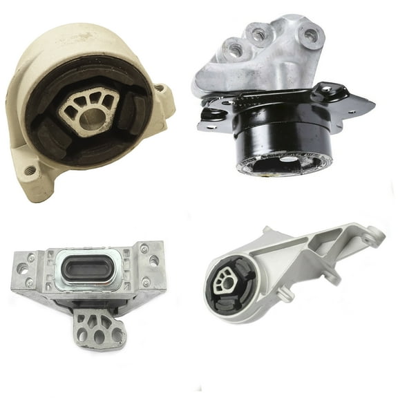 CF Advance Compatible with 07-09 Chevrolet Equinox Pontiac Torrent 3.4L Engine Motor and Automatic Transmission Mount Set 4PCS A5607 A3082 A3069 A5324 2007 2008 2009