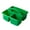 Green, variant on SIEYIO Plastic Divided Basket with Carrying Handle Portable 3Compartments Storage Caddy