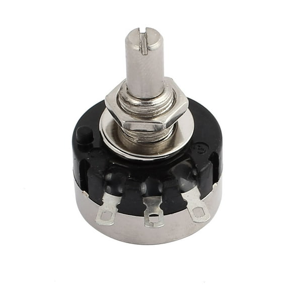 B102 Single Turn Rotary Carbon Film Potentiometer 1K Ohm Adjustable Resistance
