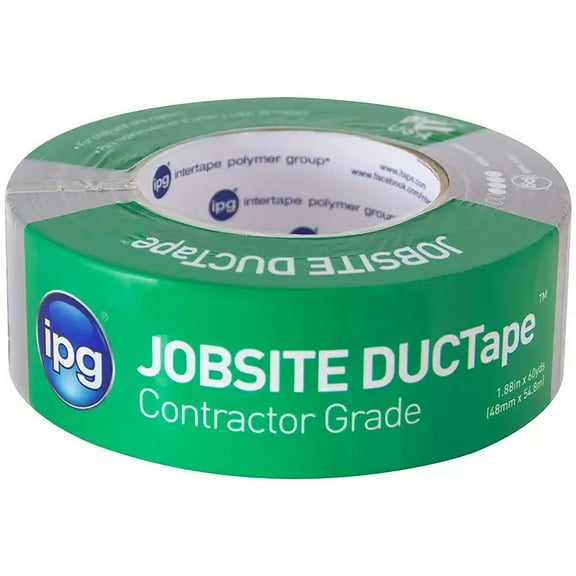 IPG JobSite 1.88 in. W X 60 yd L Silver Duct Tape