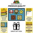 thumbnail image 4 of Franco Super Mario Kids Room Area Rug Non Slip, 69 in x 52 in, 4 of 5