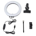 thumbnail image 2 of Fill Light, Selfie  Light Strong Clamp Adjustable Color and Brightness  for Make Up, 2 of 7