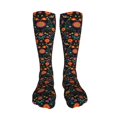thumbnail image 5 of Yiaed Mexican Flower And Birds Print Great elasticity Adult Stockings Sports socks for Men and Women-One Size, 5 of 8
