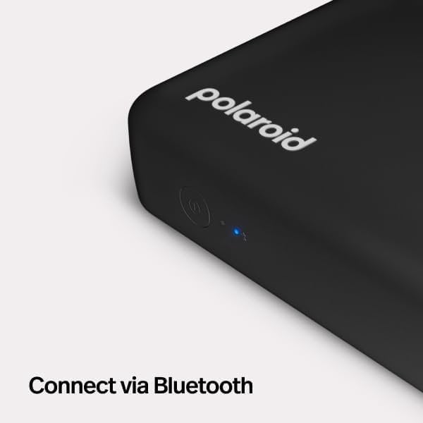 Polaroid Hi-Print - Bluetooth Connected 2x3 Pocket Phone Photo Printer Black with 2 Polaroid HiPrint 2x3 Paper Cartridges 40 Sheets + Microfiber Cloth
