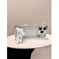 thumbnail image 4 of Cloud Bunny Phone Case MagSafe Compatible Clear Glitter Star Acrylic Phone Case with Magnetic Grip Collapsible Stand Anti Drop Grip iPhone Case Gift, 4 of 4