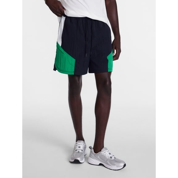 Avia Men's Retro Colorblocked Track Shorts, Sizes XS-3XL
