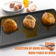 thumbnail image 2 of Flat Top Griddle for Stovetop, Non-Stick Grill Pan, Cast Iron Griddle with Food-Grade Ceramic Coating for Cusimax, Techwood, Powe, 2 of 7
