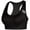 Black, variant on Curenmufel Sports Bra High Impact Sport Bras for Women High Support Soft Yoga Bra Casual Soft Daily Comfortable Breathable Workout Bras (Green,XL)