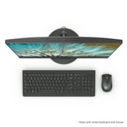 Lenovo IdeaCentre 22 FHD All-In-One Computer, Intel Core i3, 4GB RAM, 1TB HD, Windows 10, Black, F0DT001TUS