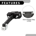 thumbnail image 4 of Unique Bargains Front Left Right Door Check Strap Stopper Limiter for PEUGEOT Partner 2018-2021 Door Check Bracket Stop, 4 of 7
