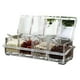 thumbnail image 2 of Caja de condimentos, recipientes de acrílico transparente para especias, recipientes de almacenamiento con cucharas, para cocinar de forma sencilla, juego de 4 piezas, 2 of 5