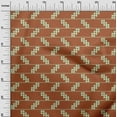 thumbnail image 2 of oneOone Georgette Viscose Fabric Stripe & Check Kasuri Print Fabric By Yard 42 Inch Wide, 2 of 4