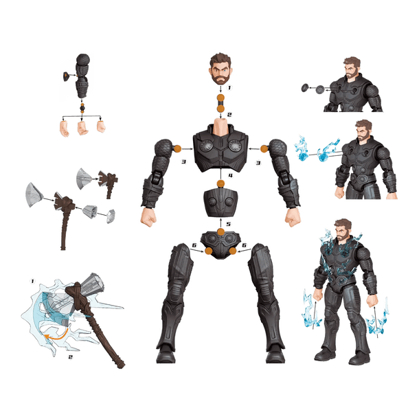 Blokees Marvel Infinity Saga Champion Class 02 Thor Model Kits