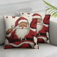 thumbnail image 3 of BANET Cute for Hair and Skin, Christmas Dwarf with , Soft Pillow Cover Pillow Cases Set of 2 18x18in, 3 of 7