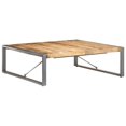 thumbnail image 1 of vidaXL Coffee Table 120x120x40 cm Rough Mango Wood, 1 of 4