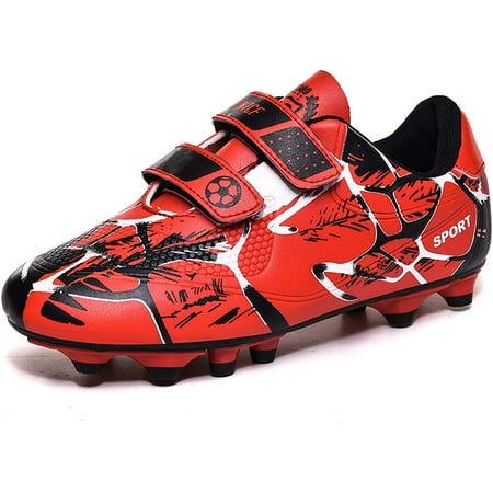 

KAQ Kids Men s Soccer Cleats Athletic Shoes Ground Football Profession Training Boots(Little Kid/Big Kid/Men)