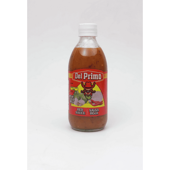 Primos Del Primo Red Sauce bottle Vegan and Gluten Free, 12.88 oz