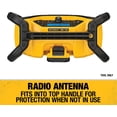 thumbnail image 4 of DEWALT 12V/20V MAX* Radio Portable, Bluetooth, Sans Fil, Chantier, Outil Seulement (DCR028B), 4 of 7
