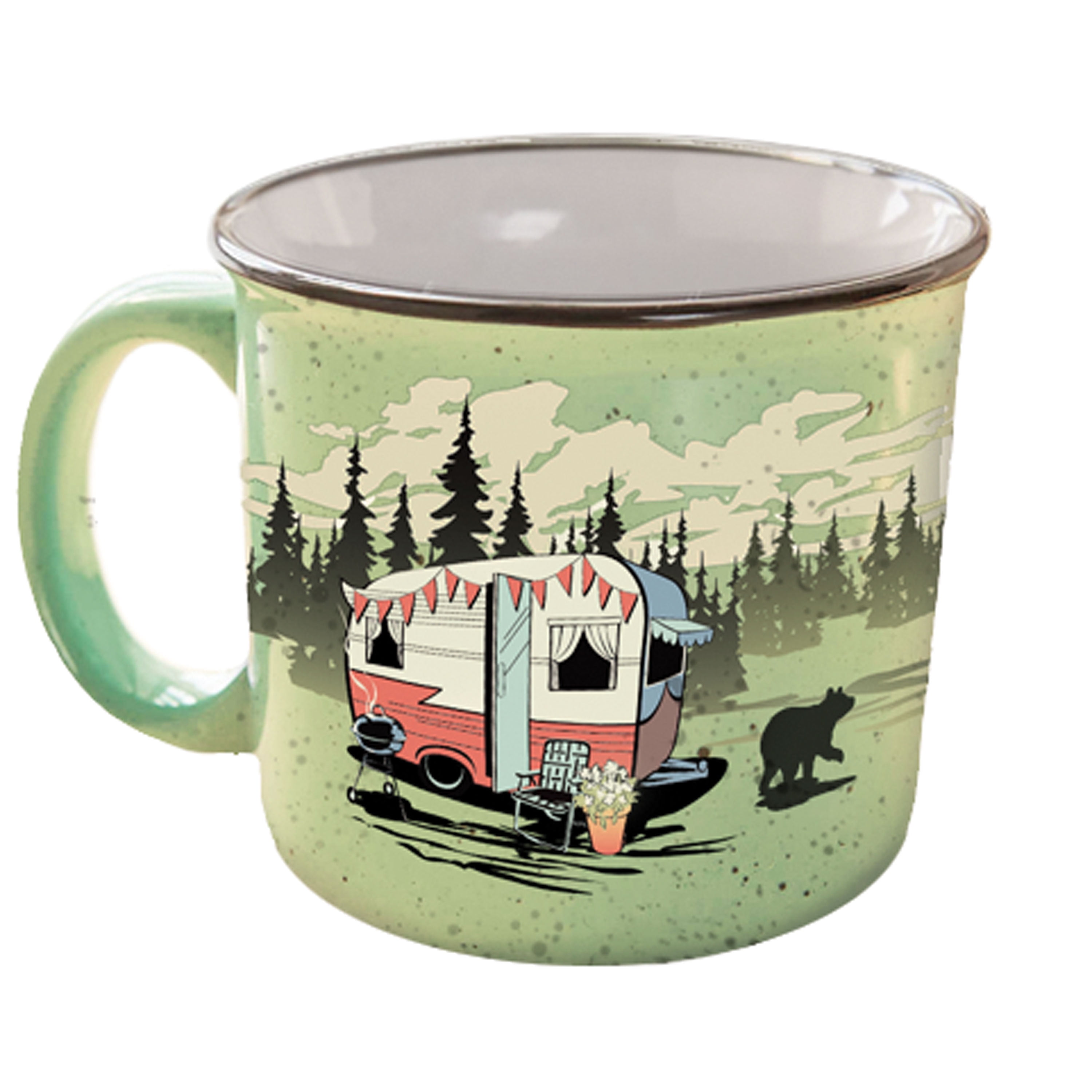 Camp Casual CC004G Camp Casual Mug Beary Green
