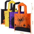 thumbnail image 1 of Bolsas de Golosinas de Halloween BRI para Niños 32 Piezas 4 Diseños 23 x 23 Pulgadas, 1 of 3