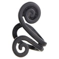 thumbnail image 2 of Maytalsory Boucles d'Oreilles Fausses Clips d'Oreilles pour Mariage Noir, 2 of 6