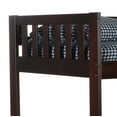thumbnail image 3 of OS Home & Office Model 82904-1 Espresso Twin Low Loft Bed, 3 of 7