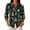 Blue, variant on LTTVQM Christmas Blouses for Women 3/4 Sleeve Collared Half‑Placket Polo Christmas Tree Snow Graphic Loose Daily Wear Shirts