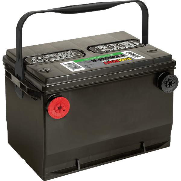 EverStart Value Lead Acid Battery 12 V Automotive Battery Group Size 75, 600 CCA Side Post for Car