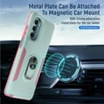 thumbnail image 5 of NIFFPD Moto G Stylus 5G 2022 Case Shockproof Protective Phone Cover with Ring Kickstand for Motorola Moto G Stylus 5G 2022 Teal+Pink, 5 of 7