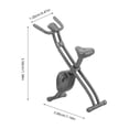 thumbnail image 4 of FELTECHELECTR Bicicleta estática en miniatura para casa de muñecas con gimnasio, equipo de fitness, accesorios para hacer ejercicio., 4 of 4