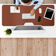 thumbnail image 2 of Large Anti-Skid Desk Pad/Mat Dual Sided for Office and Home,Waterproof PU Leather Desk Blotter, Laptop Desk and Writing Pad, 2 of 8
