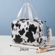 thumbnail image 1 of Bolsa de cosméticos con estampado de vaca lechera, bolsa de artículos de tocador portátil de gran capacidad, bolsa de almacenamiento de viaje portátil, bolsa de almacenamiento de artículos de tocador, 1 of 6
