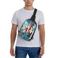 thumbnail image 4 of Futurama Sling Bag For Women And Men Crossbody Backpack Chest Bag Diagonally Dual Pocket Daypack Purses For Travel Hiking Gym Running, 4 of 7