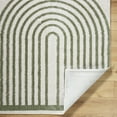 thumbnail image 2 of Livabliss Washable Rugs for Living Room, 2x3 Fossay Shag Modern Light Beige Area Rug, Bedroom Dining Room Home Decor Stain Resistant Carpet (2' x 2'11"), 2 of 7