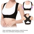 thumbnail image 3 of Ceinture correctrice de posture pour hommes et femmes adultes, soutien du dos et de la colonne vertébrale, correction du dos bossu, 3 of 4